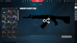 Conta Valorant platina com muitas skins