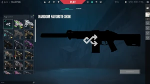 Conta Valorant platina com muitas skins