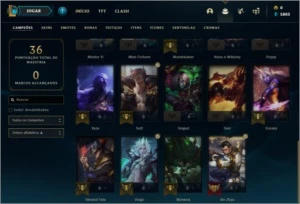 Conta smurf mestre 450pdl - League of Legends LOL