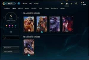 Conta smurf mestre 450pdl - League of Legends LOL