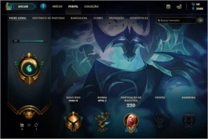 Conta gold IV - League of Legends LOL