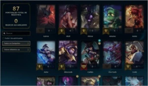Conta League Of Legends D4 LOL