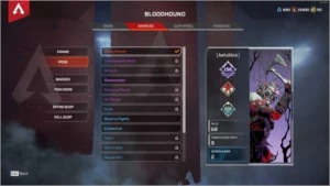 Conta apex com 2 Heranças Wraith e Bloodhound - Apex Legends