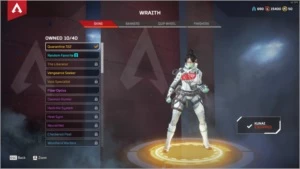 Conta apex com 2 Heranças Wraith e Bloodhound - Apex Legends