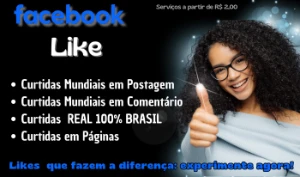 Seja notado: curtidas garantidas no Facebook - Redes Sociais