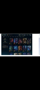 LOL mmr mestre, Full champ, 200 skins. - League of Legends