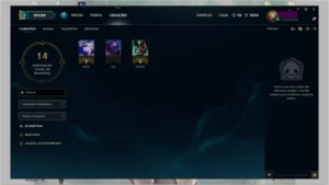 Conta low lvl - League of Legends LOL