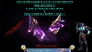CONTAS DESBLOQUEADAS PARA COMPETITIVO-VALORANT