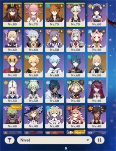 Hutao+Childe+Yae Miko + Banner Garantido - Grand Fantasia GF