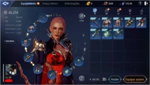Conta Mir4 lvl 60 e 65k de power.  pets épico e raro de xp.