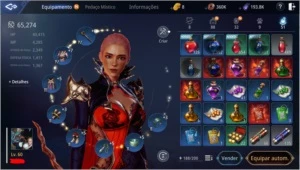 Conta Mir4 lvl 60 e 65k de power.  pets épico e raro de xp.