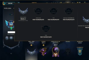 Prata 2 com 145 Champs e 92 Skins ( ADC / JG / TOP ) - League of Legends LOL