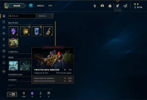 Conta Platina 1 com 66 PDL, 33 Champs e 6 Skins - League of Legends LOL