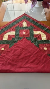 Toalha de Mesa Natalina - 86 x 86 cm - Artesanato e Personalizados
