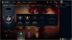 CONTA OURO 4 SOLO/DUO e PLATINA 4 TFT - League of Legends LOL
