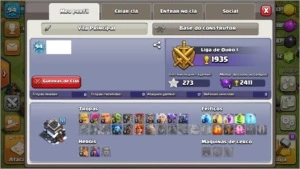CONTA CLASH OF CLANS CV9