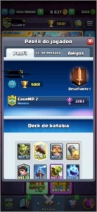 Conta Clash Royale Lv 13 com passe do mês 03/22 comprado