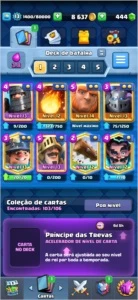 Conta Clash Royale Lv 13 com passe do mês 03/22 comprado
