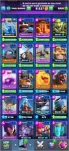 Conta Clash Royale Lv 13 com passe do mês 03/22 comprado