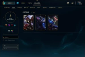 Conta LOL Nv 30 UNRANKED - League of Legends