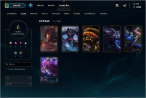 Conta LOL Nv 30 UNRANKED - League of Legends