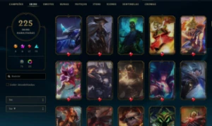 Conta Lol Main Riven 225 Skins (Riven, Mf E Fizz Prestigio) - League of Legends