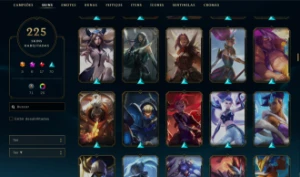 Conta Lol Main Riven 225 Skins (Riven, Mf E Fizz Prestigio) - League of Legends