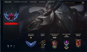 Conta League Of Legends Diamante 2 LOL
