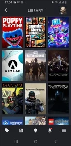 Conta steam com R$2000 em jogos