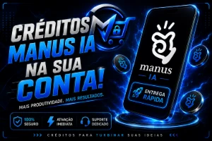 Créditos Manus Ia! - Inteligência Artificial