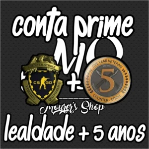 Contas Csgo Prime + 5 anos de serviço + lealdade - Counter Strike