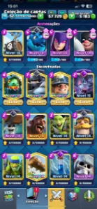 Conta de 8 anos! Informaçoes e fotos no anuncio!! - Clash Royale