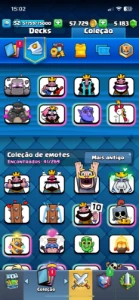 Conta de 8 anos! Informaçoes e fotos no anuncio!! - Clash Royale