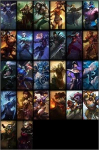 Conta nv 30 prata 1 77 campeoes - League of Legends LOL