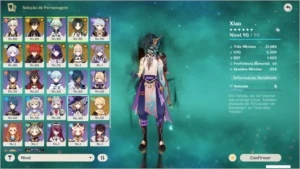 Genshin impact Xiao/Zhong/Baal/Diluc/Qiqi/jean/keking c1