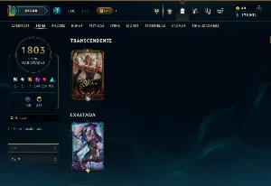 Conta Lol Challenger 1800 Skins + Skins Pax, Ahri Do Faker + - League of Legends