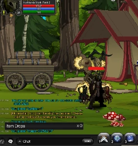 2 Conta Adventure Quest World (AQW)