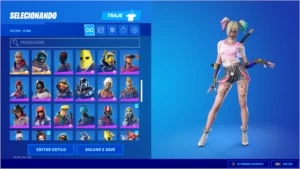 Conta de FORTNITE com o SALVE O MUNDO