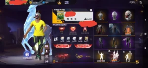 Conta muito gemada nível 75, prime 6, angelical verde - Free Fire