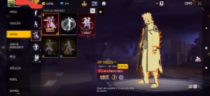 Conta muito gemada nível 75, prime 6, angelical verde - Free Fire