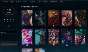 Conta platina season anterior barata - League of Legends LOL