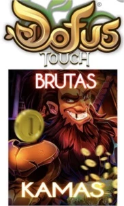 vendo kamas no dofus touch, serv brutas