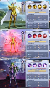 Conta Saint Seiya Novo Serv. A140 - Saint Seiya Awakening SSA