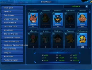 Conta LADMO OMEGAMON pra começar bem - Digimon Masters Online