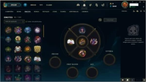 Conta Platina 4  SKINS PERMANTES NO ESPOLIO - League of Legends LOL