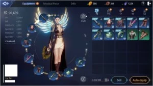 Conta lvl 71- 88k cp - 3 pet epicos *E ATUALIZANDO* - MIR4