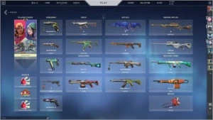 Conta de Valorant MUITAS SKINS!