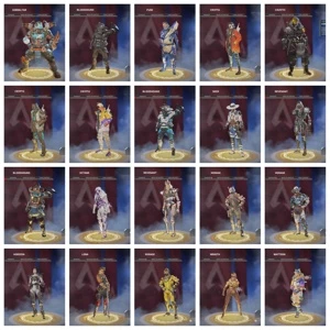 Conta apex com várias lendárias. - Apex Legends