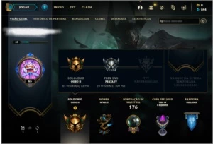 Conta gold 2 lvl 6 - League of Legends LOL