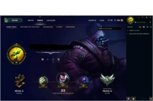 Conta Prata II - League of Legends LOL